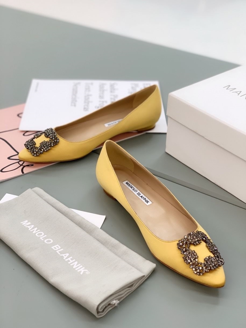 Manolo Blahnik flat shoes